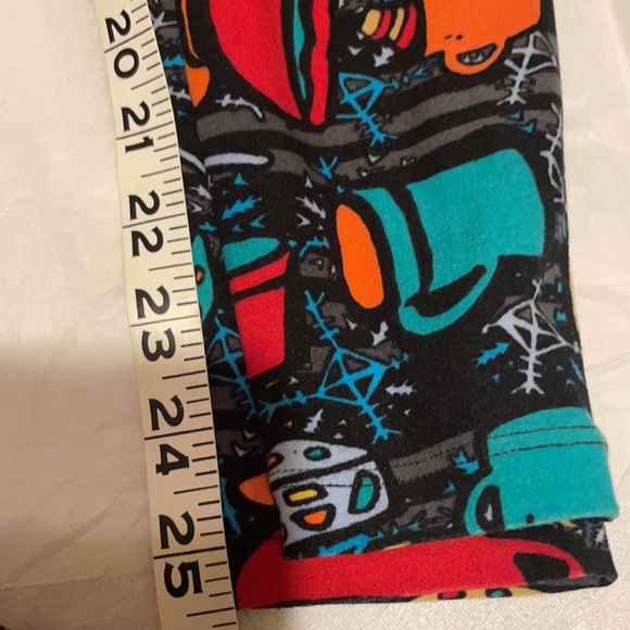 LULAROE COFFEE CUPS CAKE AND UTENSILS LEFGINGS - Picture 4 of 5